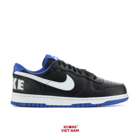 Giày Nike Big Low Leather Black/ Hyper Royal 355152-018