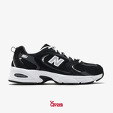 Giày New Balance 530 Black & Silver Metallic MR530CC ABZORB Cushioning