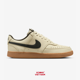 Giày Nike Court Vision Low Leather Khaki/Sequoia-Gum Med Brown HV4506-200