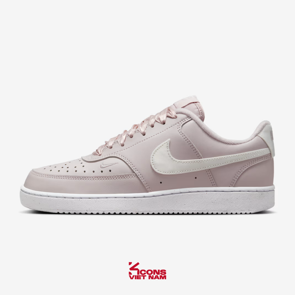 Giày Nike Court Vision Low Next Nature Leather HV5246-001 Giày Bóng Rổ Retro Thập Niên 80