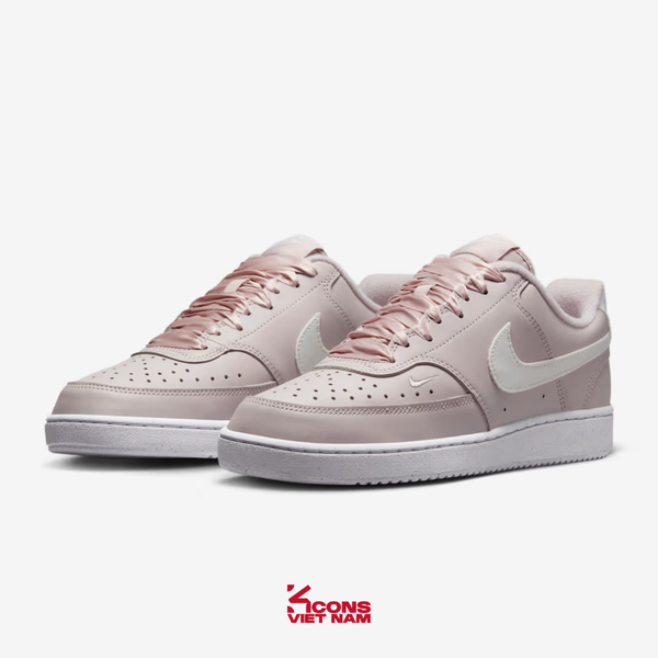 Giày Nike Court Vision Low Next Nature Leather HV5246-001 Giày Bóng Rổ Retro Thập Niên 80