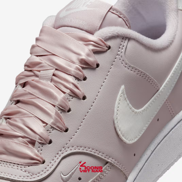 Giày Nike Court Vision Low Next Nature Leather HV5246-001 Giày Bóng Rổ Retro Thập Niên 80