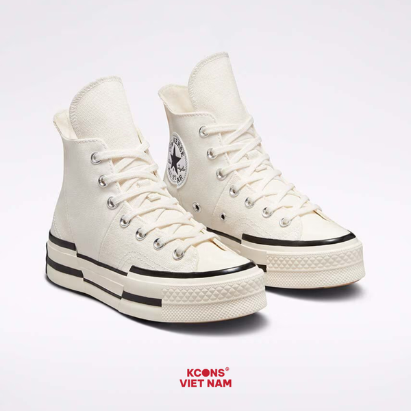 Giày Converse Chuck Taylor 1970 Plus White High Top A00915C Canvas