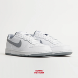 Giày Nike Big Low Leather White/ Wolf Grey 355152-106