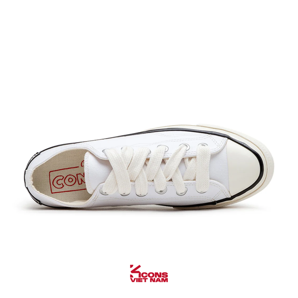 Deal Cuối, Chốt Nhanh! Giày Converse Chuck Taylor 1970s Sketch White A08525C Low Top