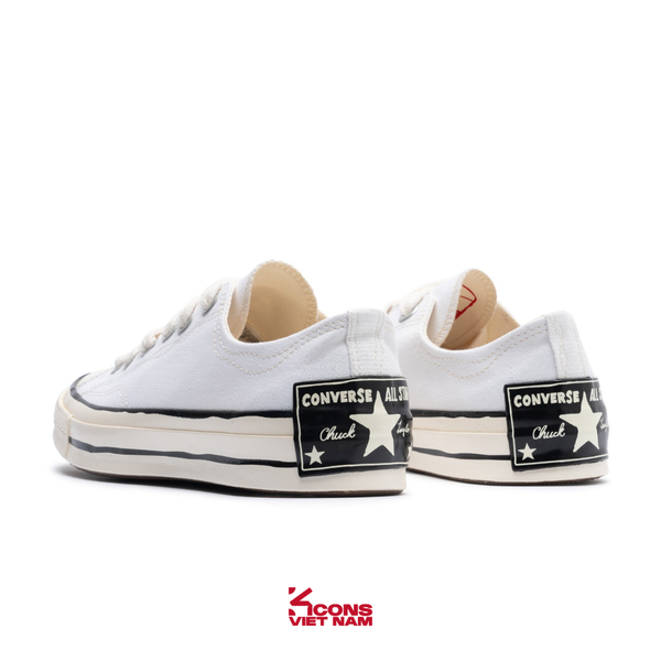 Deal Cuối, Chốt Nhanh! Giày Converse Chuck Taylor 1970s Sketch White A08525C Low Top