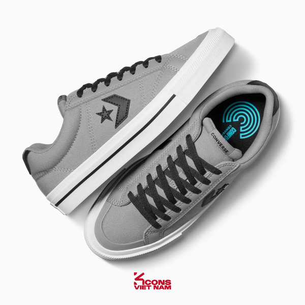 Deal Cuối – Chốt Nhanh! Giày Converse Sport Classic Grey Casual Sneakers Low Top A10548C