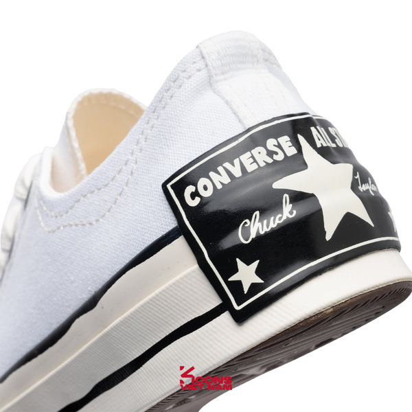 Deal Cuối, Chốt Nhanh! Giày Converse Chuck Taylor 1970s Sketch White A08525C Low Top
