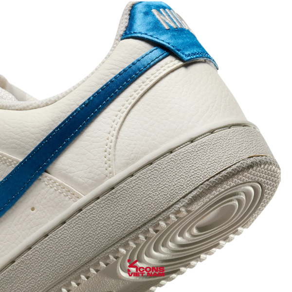 Giày Nike Court Vision Low Leather IM7799-133 Sail/ Industrial Blue