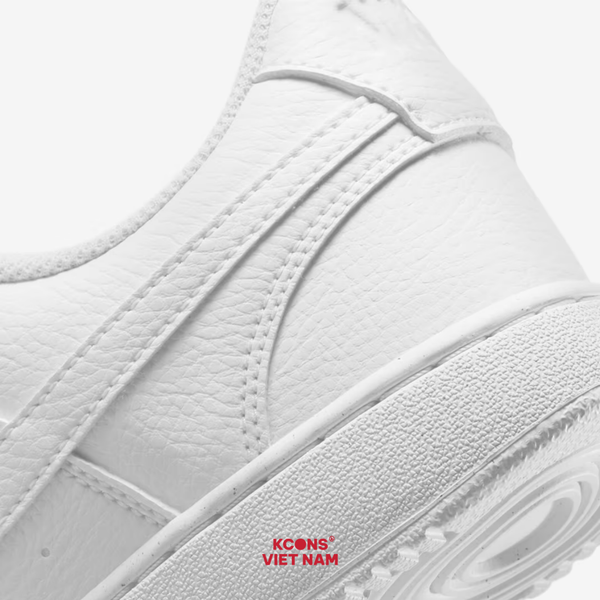 Giày Nike Court Vision Low Next Nature Leather DH2987-100/ DH3158-100 Full Trắng All White