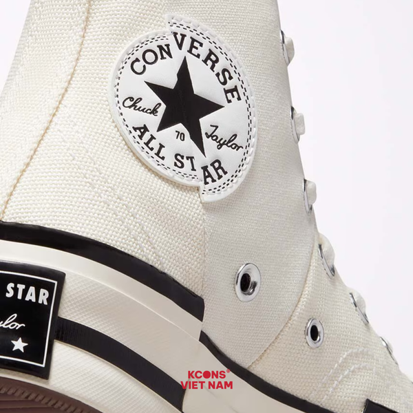 Giày Converse Chuck Taylor 1970 Plus White High Top A00915C Canvas