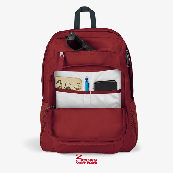 Balo JanSport Russet Red Union Pack 27L Chính Hãng Unisex Đi Học Đi Làm - JS0A4NV-C04S