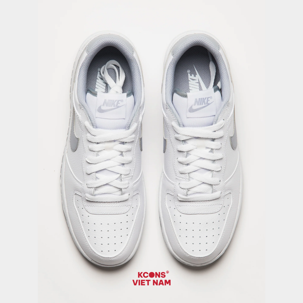 Giày Nike Big Low Leather White/ Wolf Grey 355152-106