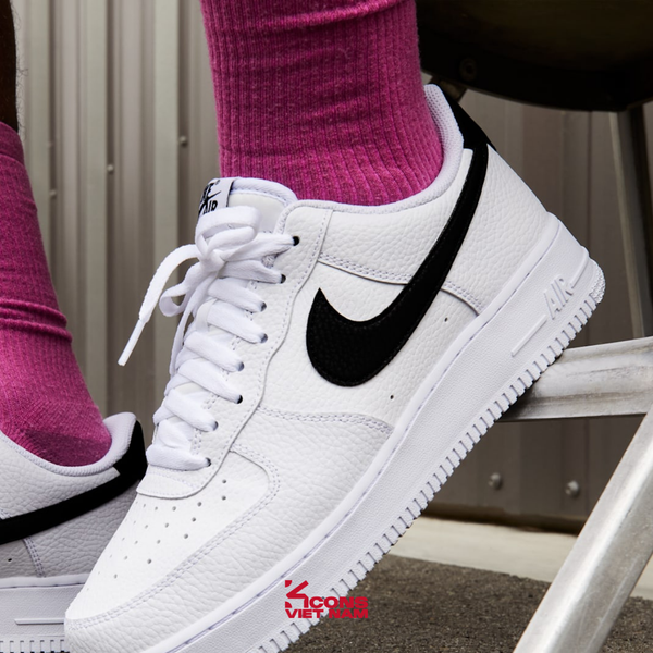 [ĐỘC QUYỀN ONLINE] Giày Nike Air Force 1 '07 Leather White/ Black CT2302-100 AF1