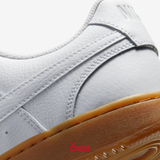 Deal Cuối, Chốt Nhanh! Giày Nike Court Vision Low Leather CD5463-105 White/ Photon Dust/ Gum Light Brown
