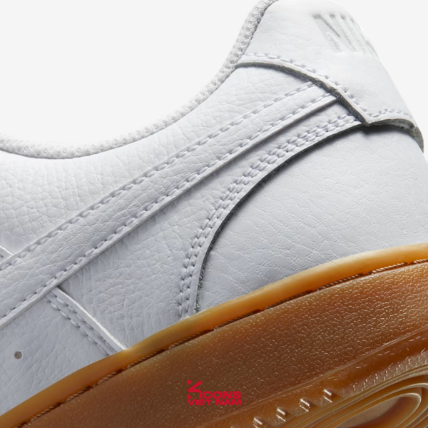 Deal Cuối, Chốt Nhanh! Giày Nike Court Vision Low Leather CD5463-105 White/ Photon Dust/ Gum Light Brown