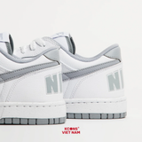 Giày Nike Big Low Leather White/ Wolf Grey 355152-106