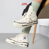 Giày Converse Chuck Taylor 1970 Plus White High Top A00915C Canvas