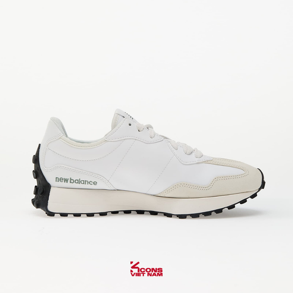Deal Cuối – Chốt Nhanh! Giày New Balance 327 White Dark Juniper U327SKC Suede