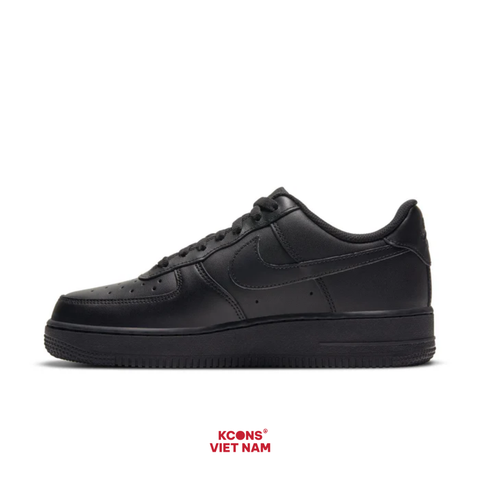 Giày Nike Air Force 1 '07 Leather Black CW2288-001/ DD8959-001 AF1