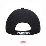 Mũ/ Nón Unisex '47 Brand Cap - Raiders Black Stretch Snap Adjustable Cap SP1217356