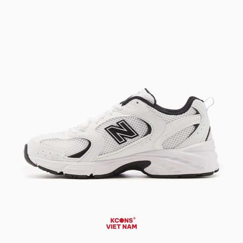 Giày New Balance 530 White Black MR530EWB Sneaker Sport Giày Thể Thao Unisex ABZORB Cushioning Thoải Mái Tối Ưu