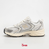 Giày New Balance 530 Silver Metallic Linen Unisex Nam Nữ - U530ESB ABZORB Cushioning