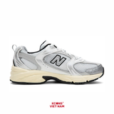 Giày New Balance 530 White Black MR530TA Sneaker Sport Giày Thể Thao Unisex ABZORB Cushioning Thoải Mái Tối Ưu