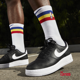 Giày Nike Air Force 1 '07 Leather Black/ White CT2302-002 AF1