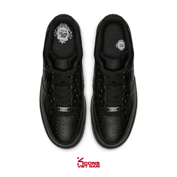 Giày Nike Air Force 1 '07 Leather Black CW2288-001/ DD8959-001 AF1