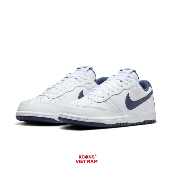 Giày Nike Big Low Leather Midnight Navy 355152-140