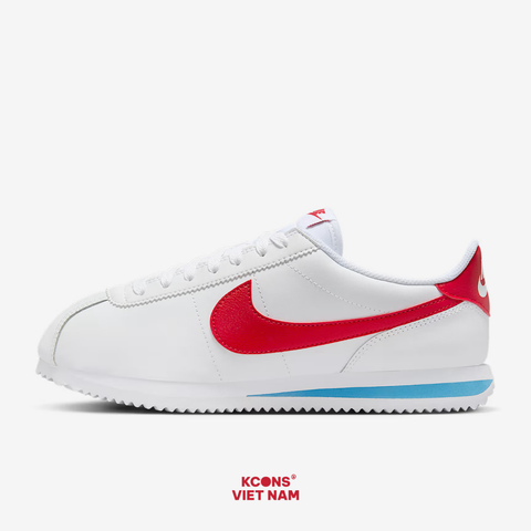Giày Nike Cortez Leather White/Varsity Blue/Varsity Red DN1791-108