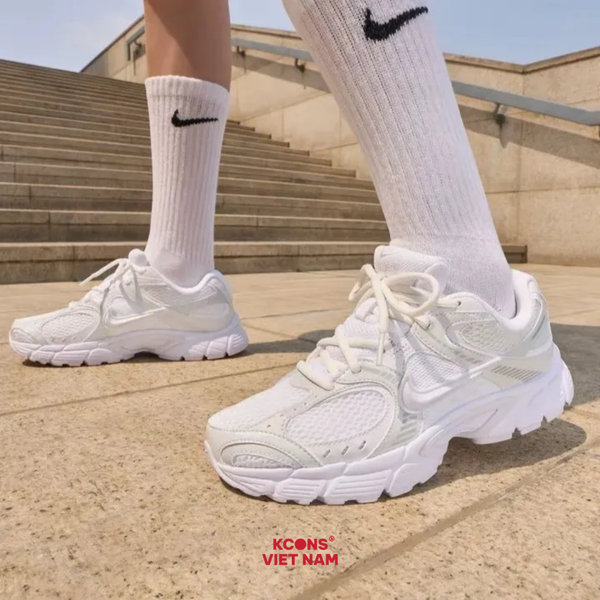 Giày Nike V5 RNR ‘White Black Metallic Silver’ HQ7901-101 Running Shoes