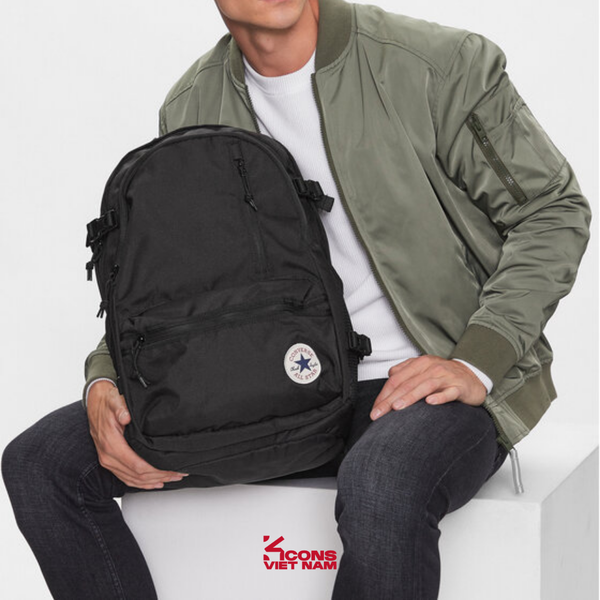 Ba lô Unisex Converse STRAIGHT EDGE BACKPACK CONMA5672-023 Black