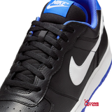 Giày Nike Big Low Leather Black/ Hyper Royal 355152-018
