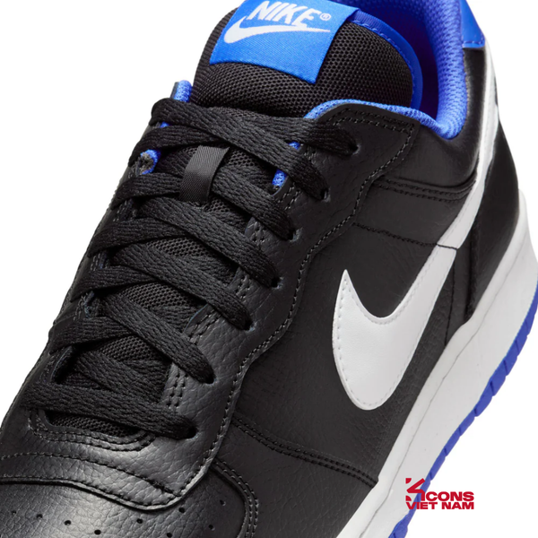 Giày Nike Big Low Leather Black/ Hyper Royal 355152-018