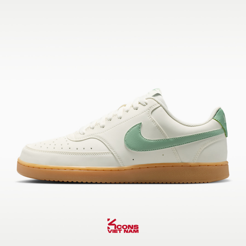 [ĐỘC QUYỀN ONLINE] Giày Nike Court Vision Low Leather II7403-100 Sail/Steam/Off-White