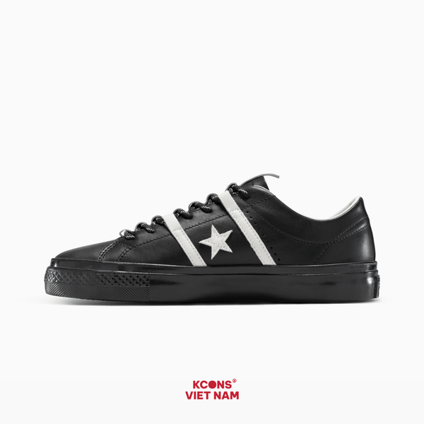 Deal Cuối – Chốt Nhanh! Giày Converse CONS One Star Academy Pro x Bobby Dekeyzer A12139C Black Leather