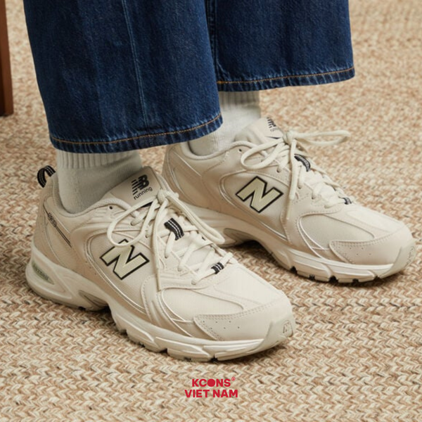 Giày New Balance 530 v2 Retro 'Khaki' MR530SH Sneaker Sport Giày Thể Thao Unisex ABZORB Cushioning Thoải Mái Tối Ưu