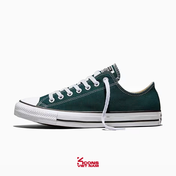 [NEW ARRIVAL 2026] Giày Converse Chuck Taylor All Star Canvas Low Top Sneakers Steely Pine Unisex A18101C Green/ Xanh rêu