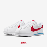 Giày Nike Cortez Leather White/Varsity Blue/Varsity Red DN1791-108