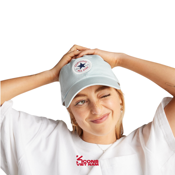 Nón Converse All Star Patch Baseball Hat Blue 10027421-A09 Màu Xanh Nhạt