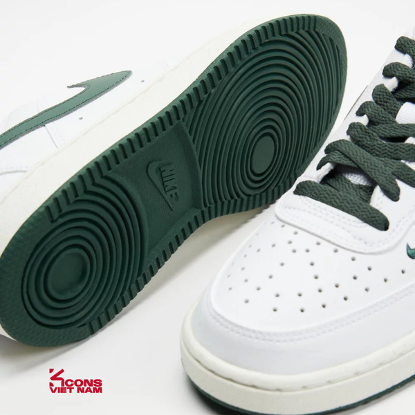 Giày Nike Court Vision Low Leather White/Stadium Green FV9952-101