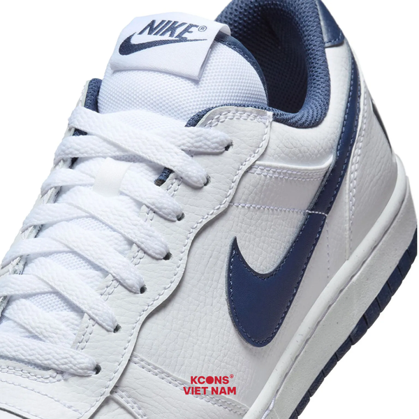 Giày Nike Big Low Leather Midnight Navy 355152-140