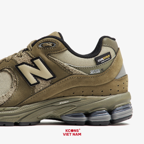 Deal Cuối – Chốt Nhanh! Giày NEW BALANCE 2002R CORDURA OLIVE M2002RPK Unisex Cordura Pack Chất Liệu Siêu Bền