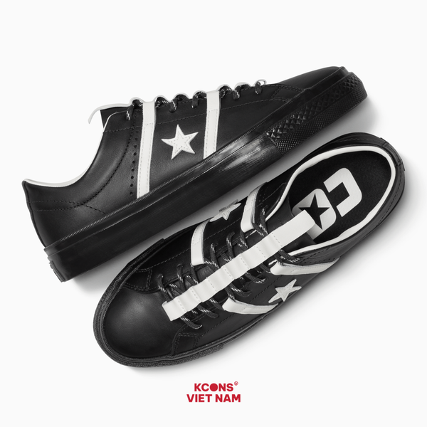 Deal Cuối – Chốt Nhanh! Giày Converse CONS One Star Academy Pro x Bobby Dekeyzer A12139C Black Leather