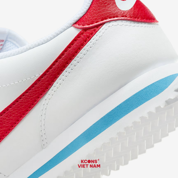 Giày Nike Cortez Leather White/Varsity Blue/Varsity Red DN1791-108