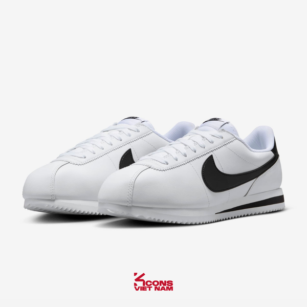 Deal Cuối, Chốt Nhanh! Giày Nike Cortez Leather White/Black DN1791-107
