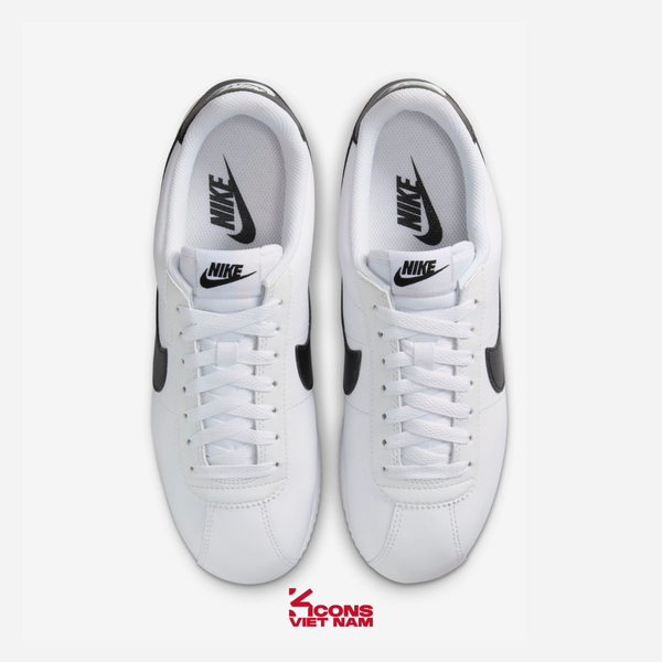 Deal Cuối, Chốt Nhanh! Giày Nike Cortez Leather White/Black DN1791-107