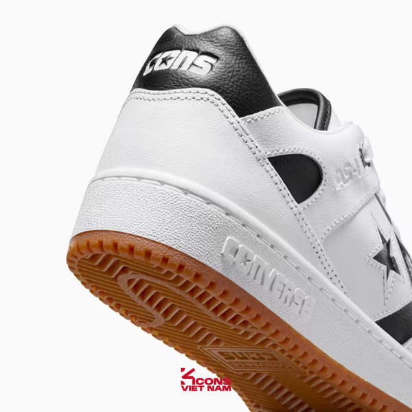 Deal Cuối – Chốt Nhanh! Giày Converse CONS AS-1 Pro Leather White Black A07318C Unisex Da Trượt Ván Hiệu Năng Cao